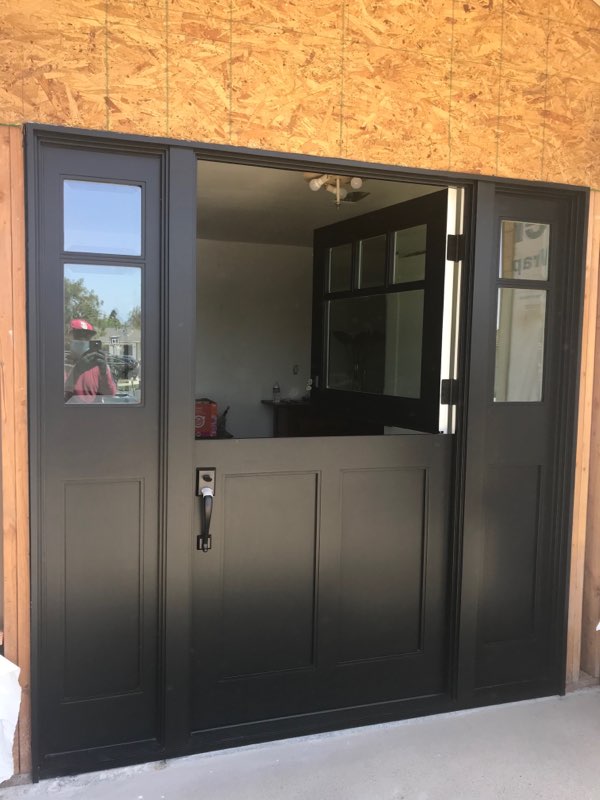 tustin ca custom dutch entry door with sidelights exterior 2 1
